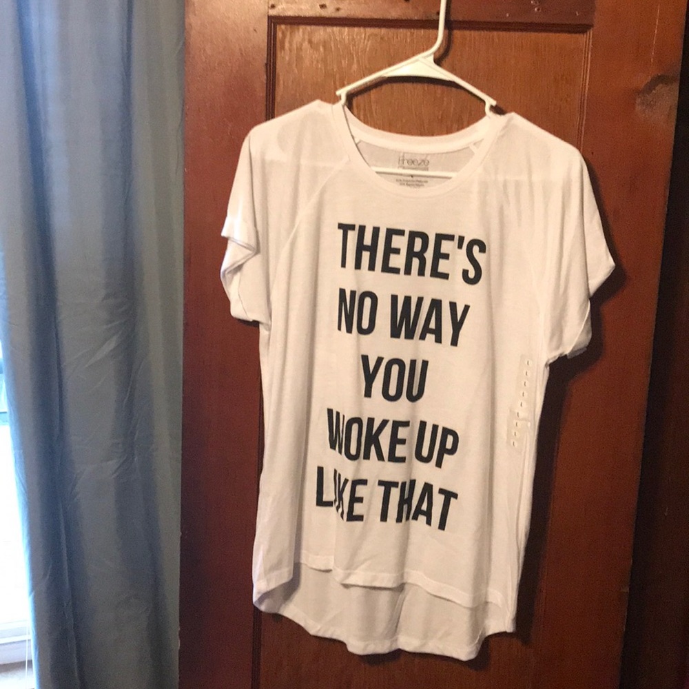 “There’s no way you woke up like that”